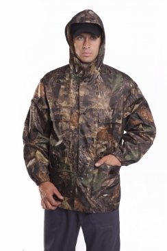 Штормовка удлиненная с капюшоном