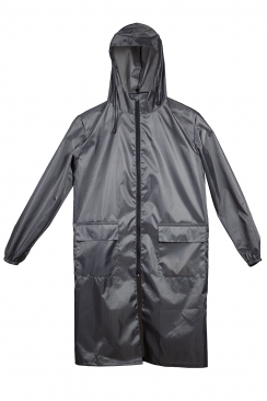 Плащ мод №1  ЛП-0010 СЕРЫЙ